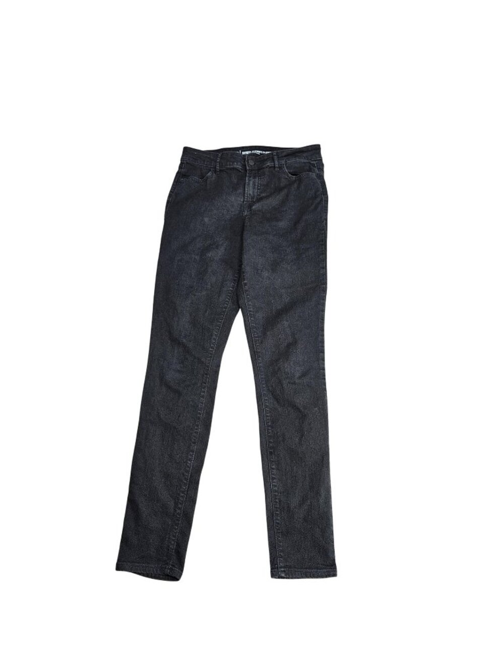 Old‎ Navy Super Skinny Jeans Womens 6 Tall Gray Charcoal Wash Mid Rise Stretch